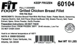 Suzanna’s Kitchen recalls Ready-To-Eat Grilled Chicken