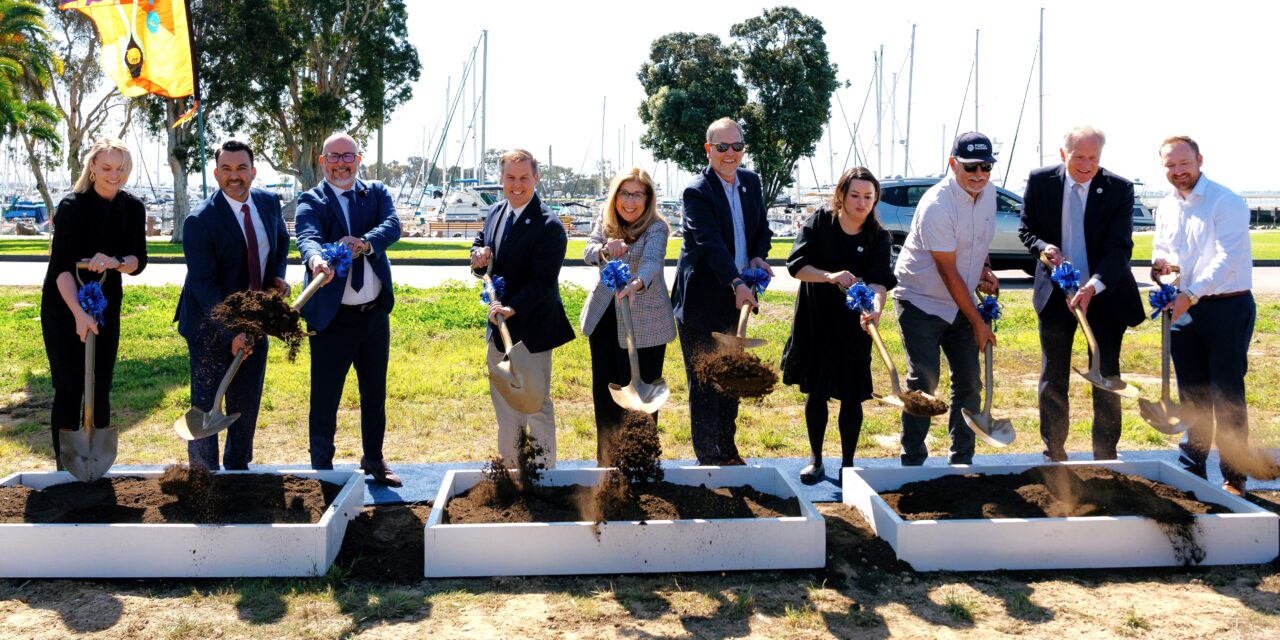Port of San Diego, Chula Vista break ground on Harbor Park project