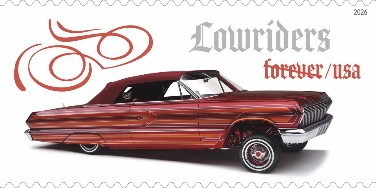 Logan Heights Library, Postal Service unveil commemorative lowrider stamp