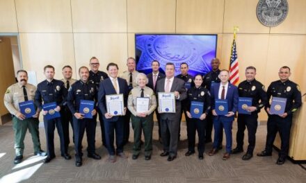 Sheriff’s Office honors Sup. Anderson, Sen. Leader Jones for combating fentanyl
