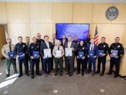 Sheriff’s Office honors Sup. Anderson, Sen. Leader Jones for combating fentanyl
