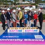SANDAG break ground on University bikeway in San Diego