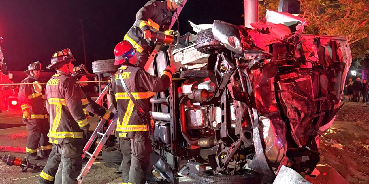 Two injured in Oceanside vehicle collision