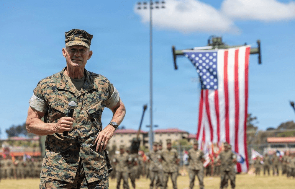 1st MARDIV transitions leadership from Maj. Gen. Savage to Brig. Gen. Priddy