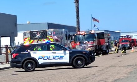 Firefighters contain Oceanside storage yard fire at commercial property