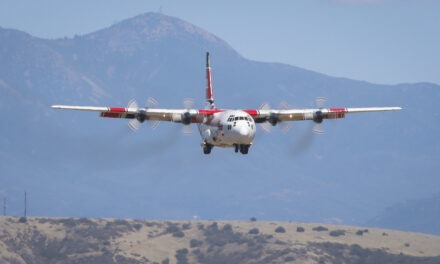 Cal Fire C-130 Airtanker begins operations in Ramona
