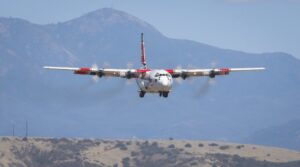 Cal Fire C-130 Airtanker begins operations in Ramona
