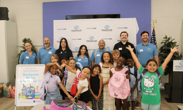 North Island Credit Union donates backpacks to Boys and Girls Clubs