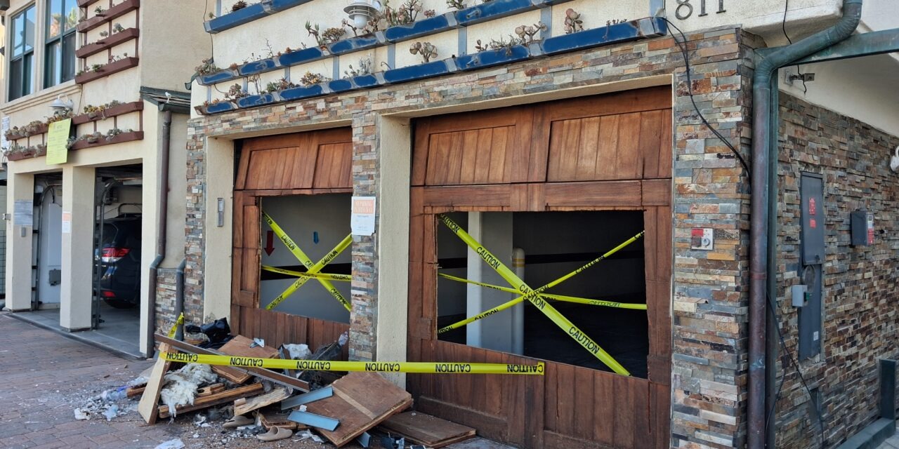 Families displaced after garage fire at Oceanside beachfront rental