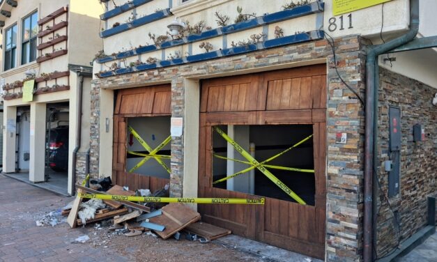 Families displaced after garage fire at Oceanside beachfront rental