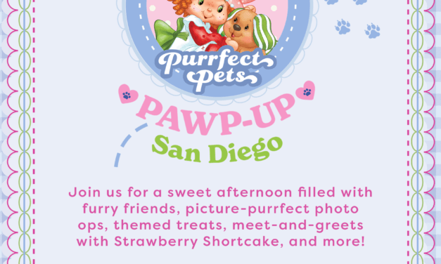 Strawberry Shortcake, Animal Pad host pet‑adoption at Malibu Farm