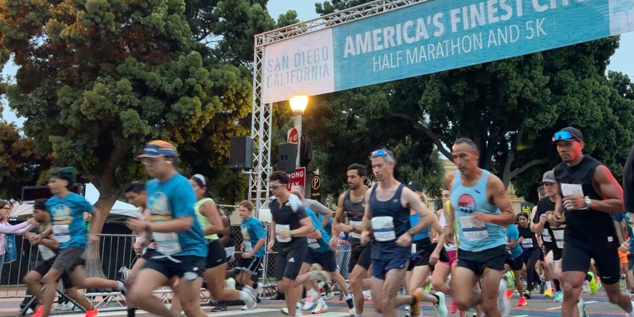 Nearly 6,000 runners take part in America’s Finest City Half Marathon