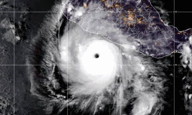 Hurricane Polo churns off Mexico’s coast, raising surf, flooding concerns