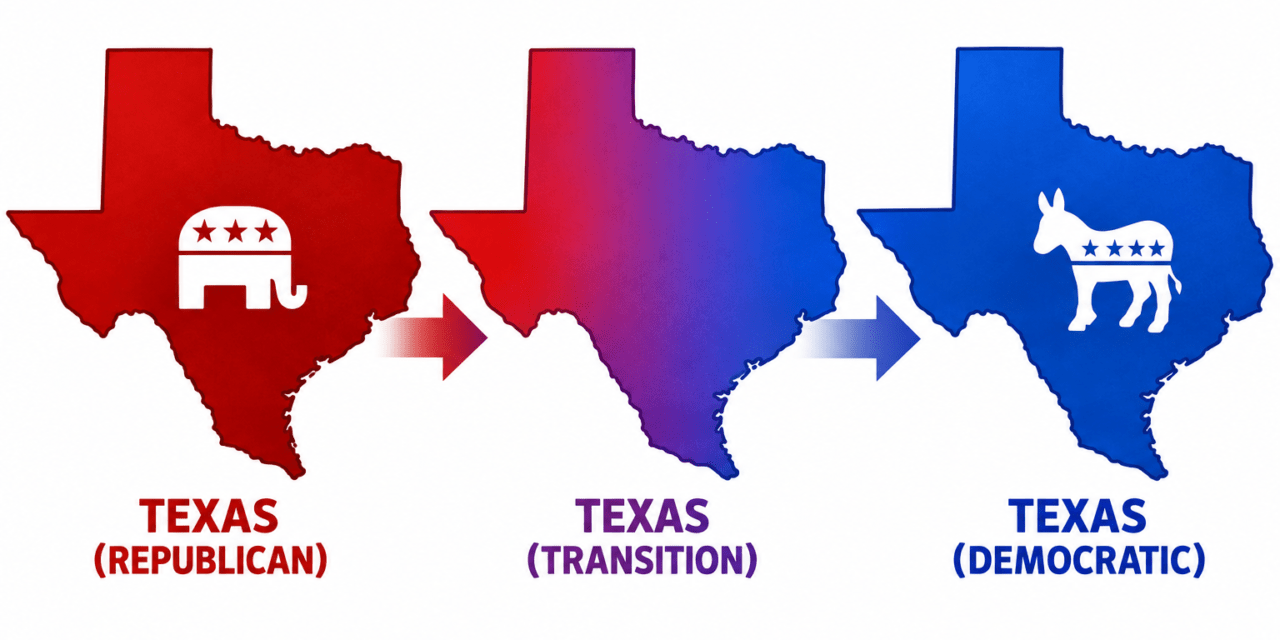 Republicans and Trump Afraid Texas Will Go Blue