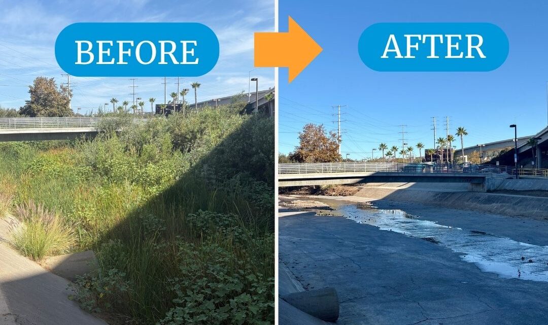 San Diego stormwater crews complete channel maintenance in Sorrento Valley